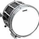 Evans Hybrid Drumhead - Hybrid Marching Snare Drum Head - For Sensitivity, Dynamic Range - Enhances Projection, Durability - White, 14 Inch