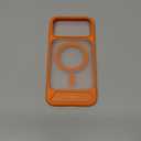 TORRAS Strong Magnetic & Seamless Stand for iPhone 17 Pro Max Case, Fit for MagSafe, Military Grade Drop Protection, Adjustable Kickstand for iPhone 17 Pro Max Case Translucent Matte Orange