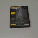 SUNAPEX Solar Panel for Deer Feeder: 12V 2.4W ETFE Waterproof Solar Battery Charger with Indicator Light, Adjustable Mounting Bracket for Game Feeder Timer, Rechargeable Batteries, Camera