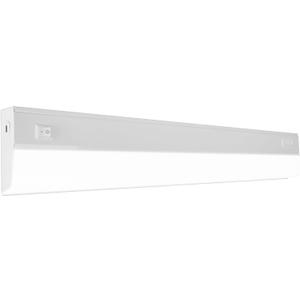 Nicor 24 LED Direct Wire Under Cabinet Light with On/Off Switch - Dimmable LED Lights for Kitchen - Selectable CCT 2700K-5000K, 612-648 Lumens, 9W - UCB Hardwired Under Cabinet Lighting Lighting