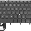 Replacement Keyboard for Dell XPS 13 9380 9370 9305 7390 Series Laptop, XPS 13 9380 9370 9305 P82G Laptop Keyboard with Backlit US Layout