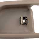 Dorman 92873 Interior Door Handle Bezel Compatible with Select Toyota Models, Beige (Fawn)
