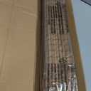 UNISHADES Cordless Bamboo Roman Shades for Windows, Blinds Size (26.5" W 48" H) Colour (Highfield Teak)
