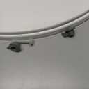 CYRRET Elongated Toilet Seat Slow Close, Easy to Install and Clean, Durable Plastic, White, Replacement Toilet Seats, Fits Standard Elongated, Obling or Oval Toilets