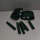 2 Pack Solar Animal Repeller for Raccoons, Deer & Squirrels - Ultrasonic & Strobe Light, Outdoor Deterrent for Cats, Dogs, Raccoons, Rabbits, Skunks, Foxes & More (Green)