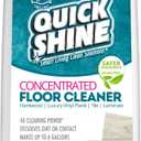 Quick Shine Multi Surface Concentrated Floor Cleaner 27oz Use on Hardwood, Laminate, Luxury Vinyl Plank LVT, Tile & Stone Dirt Dissolving & Powerful Cleaning Makes 27 Gallons
