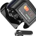 Wireless Earbuds, 48H Bass Stereo Headphones with ANC/ENC
