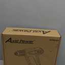AVID POWER 1500W Heat Gun with Variable Speed, Hot Air Gun 122-1022, 3-Temp Settings, Five Nozzle Attachments for Crafts, Tube Bending, Stripping Paint