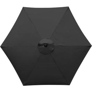 9 Feet Patio Umbrella Replacement Canopy for 6 Ribs, Market Umbrella Top, Yard Table Umbrella Top Cover,Universal Strong and Thick Umbrella Canopy,Canopy Only