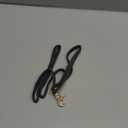 Fishent Stretchy Thin Lanyards for Keys ID Badges, Cute Long Teacher Neck Key Lanyard Keychains for Women Men Wallet Phone(Space Gray)