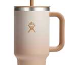 Hydro Flask 32 Oz Travel Tumbler with Handle, Lid and Straw - Insulated Stainless Steel in 32 Oz Honey Ombre