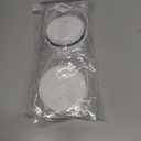 2 x CHEETAH 40 oz Replacement Lid for Stanley Cup,Compatible with Stanley Quencher H2.0 FlowState Tumbler,with Easy Carry Soft Silicone Handle and Straws,Insulated Plastic Spill Leak Proof Lid (Frost)