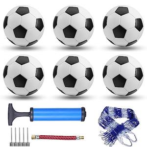Amazon.com : DHYLRICHER 6 Pack Classic Soccer Balls Size 5/4/3 Includes Ball Pump and Net BagSoccer Training Ball Practice for Kids and AdultsCompetition Soccer for Indoor Outdoor : Sports & Outdoors