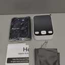 Upper arm Blood Pressure Monitor, 6Inch Large Backlit Display, Accurate Reading, OneButton Operation, 2User Mode with 199 Memory Records, Pulse Rate Detection, Blood Pressure Monitors for Home use