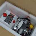 VEVOR Hydraulic Pump Double Acting 4 Way Hydraulic Power Unit Double Solenoid Hydraulic Power Pack 12V DC Hydraulic Power Pump with 4.5Liter Reservoir for Dump Trailer Car Lifting