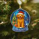 2 x Goldendoodle Christmas Ornament 2025  Goldendoodle Gifts for Women, Goldendoodle Ornament for Christmas Tree, Dog Lovers Holiday Decoration
