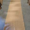 Solid Beige 14x2.8 Ft Area Rug