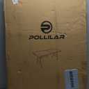 Folding Table 6FT HDPE 6 Foot Foldable Table Portable Banquet Surface Fold-in-Half Desk Utility for Working Meeting Parties, Picnic, Camping, Weddings, Catering, Garden Dining-White