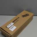 Under Desk Cable Management Tray White, Cinati Wire Organizers No Drill, Cable Tray with Clamp for Wire Management, Cord Organization Box for Office, Home - No Damage to Desk (13.4"-1 Pack)