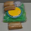 Pottery Wheel for Kids - Complete Pottery Painting Kit Arts and Crafts for Kids Ages 8-12 with 3 Pack Air Dry Clay Art Supplies Toys for Girls Boy Birthday Gift for 6 7 8 9 10 11 12+ (Green)