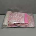 Pink Bow Baby Shower Decorations for Girl,Pink Bow Birthday Party Supplies Include Bow Plate,Napkin,Banner,Cake Topper,Balloons Welcome Baby Girl Decorations for Coquette Bow Party Serves 25