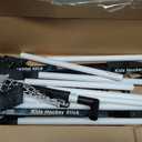 Premier Sports - Kids Hockey Set (4) Sticks, (2) Mini Goals, (1) Foam & (1) Standard Balls Complete Beginner Set for Ages 3-9