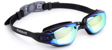 Swim Goggles 1 Pack Anti Fog Swimming Goggles, No Leaking UV Protection Pool Goggles for Adult Men Women Youth (Aqua)