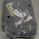 SlowTon Console Dog Car Seat - Portable Dogs Armrest Booster Seat for Small Dog, Anti-Collapse Pet Car Seat with Soft Cushion Safety Belt, Support Pet Up to 11lbs (Black)