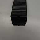 Upgrade Strongest Spring Large Door Stoppers - Heavy Duty Door Stopper Wedge, 3 in Tall Door Stoppers for Bottom of Doors, Rubber Door Stop for Extra Strong Grip Metal Doorstop Suits Any Heavy Door (Black-1 Pack)