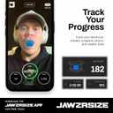 Jawzrsize Pop 'N Go Jaw, Face, and Neck Exerciser - Define Your Jawline, Slim and Tone Your Face, Look Younger and Healthier - Helps Reduce Stress and Cravings - Facial Exerciser (Advanced Green)