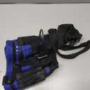 Tool Belt,Magnetic Tool Pouch,14-Pockets Tool Belts for Men,Detachable & Adjustable Tool Pouch belt for Electrician,Carpenter,Construction,Work Apron,Utility Belt,Black-Blue