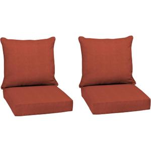 Arden Outdoor Deep Seat Cushion Set, 2-Pack, 24x24, Sedona Woven Texture
SDP Fabric, Outdoor Sofa, Couch, Conversation Set, Weather-Proof, Rain-Proof, Mold and Mildew Resistant