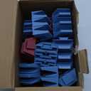 48PCS Magnetic Modular Wrench Organizers for Tool Drawers - Red & Blue - Wrench Rack with Metric & SAE Labels, Customizable Magnet Tool Storage Holder for Tool Box Organization