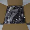 Adjustable Wedding Welcome Sign Stand, Welcome to Our Wedding Sign Holder Stand with 2 Pair Hanging Strap, Heavy Duty Metal Easel Stand for Sign Poster, Floor Standing Black Easels for Display