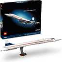 LEGO Icons Concorde Model Aircraft, Gift for Adults, Build a Replica Model of the Worlds Most Famous Supersonic Commercial Passenger Plane with Authentic Details and Functional Pieces, 10318, Large