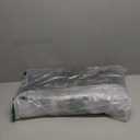 PLASTICPRO 10 Pack Plastic Wine Goblets 14 oz Two Tone Elegant Disposable Wine Glasses with Stem Reusable Hard Plastic Drinking Glasses for Parties Weddings, Black and Clear