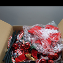 Uspring 6 FT Pop Up Christmas Tree with Lights, Artificial Collapsible Christmas Tree with Remote Control & 200 Colorful LED Lights, Pre Decorated Surround Ribbon, Ball Ornaments, Holiday Party Decor