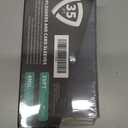 Binditek 200 Pack 3" x 4" Hard Plastic Card Protectors and Sleeves Bundle, Includes 100 Rigid 35PT Card Protectors and 100 Penny Sleeves for Sports, Trading, Baseball, Football