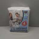 Utopia Bedding Washable Underpads 34" x 36" (Pack of 4), Waterproof Reusable Heavy Absorbency Incontinence Bed Pads for Adults, Kids, Elderly and Pets, Bedwetting Pads for Sofa and Couch (White)