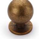 Asidrama 10 Pack Antique Brass Kitchen Cabinet Knobs, Vintage Retro Cabinet Knobs Kitchen Cabinet Hardware for Cupboard Drawer Knobs Dresser Knobs (Antique Brass)