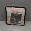 yescool Pink Checkered Weighted Blanket 5 Pounds Plaid Weighted Throw Blanket, Heavy Blanket for Sleeping, Tartan Bed Throw Blanket Gift for 40-60lbs, 36"x48"