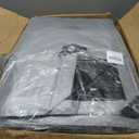 TARPAL 30x50 Feet Tarps Silver 10.5Mil Multipurpose Protective Cover Heavy Duty Tarp Waterproof,Snow or UV Protection,Durable Reinforced Edges