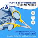 Premium Sterile Staple Removal Kit - Includes Staple Remover, PVP & Alcohol Prep Pads, Gauze Sponge | Single-Use Staple Removal Tool