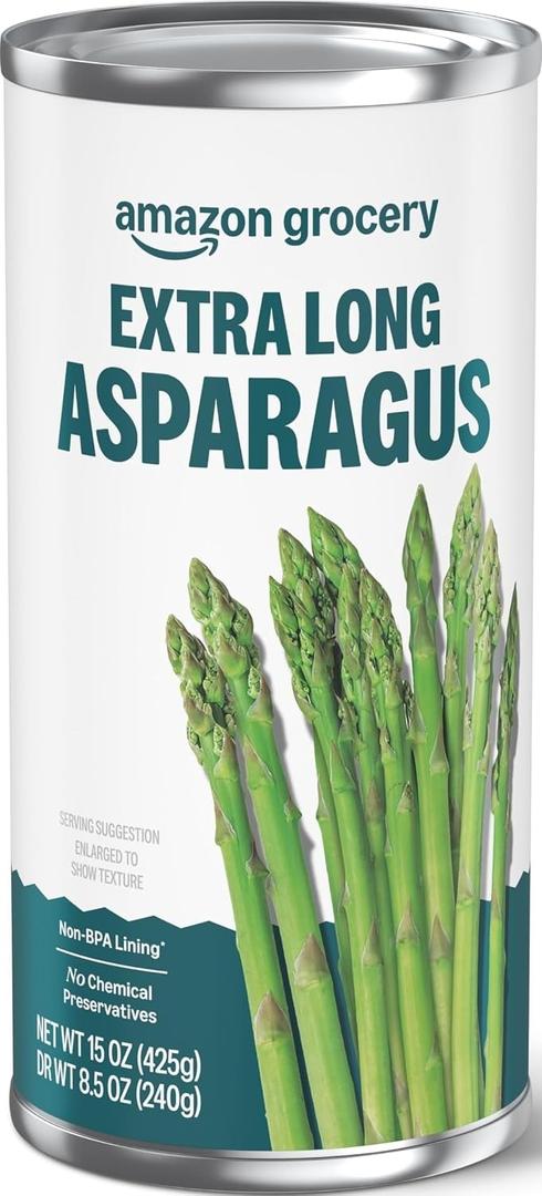 Amazon Grocery, Extra Long Asparagus, 15 Oz (Previously Amazon Fresh, (EXP 11/21/27)
