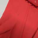 GIYKBX Women Ruffled Lace Trim Bow Sexy V Neck Corset Tops Adjustable Straps Bustier Body shaper Crop Top, Red M