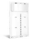 DA97-12609C Refrigerator Evaporator Cover, Upgraded DA97-12609A Assembly Compatible with Samsung Refrigerator Evaporator Fan Motor, Replace RF263BEAESR RF260BEAESR etc