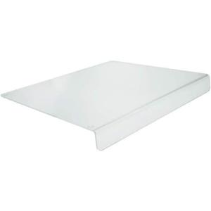 Acrylic Cutting Board for Kitchen with Lip, Non Slip cutting board (Clear Acrylic) by Wexbi, 24 x 18 inch