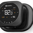 Smart Thermostat 3H/2C, WiFi Household Thermostat for Heat Pump and Conventional Multi-Stage System, Easy DIY Installation, Voice Control, Support Alexa and Google Home, C-Wire Required (Black)