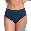 Beautikini Period Swimwear Bikini Menstrual Leakproof Swim Bottoms Period Bathing Suits for Teens Girl L
