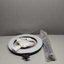 18" 60W LED Ring Light with Light Stand,Soft Tube,Phone Holder, Beauty Lighting Eyebrow Eyelash Extension Tattoo Lamp Makeup Selfie Live Streaming Dimmable Photography Studio Video Light